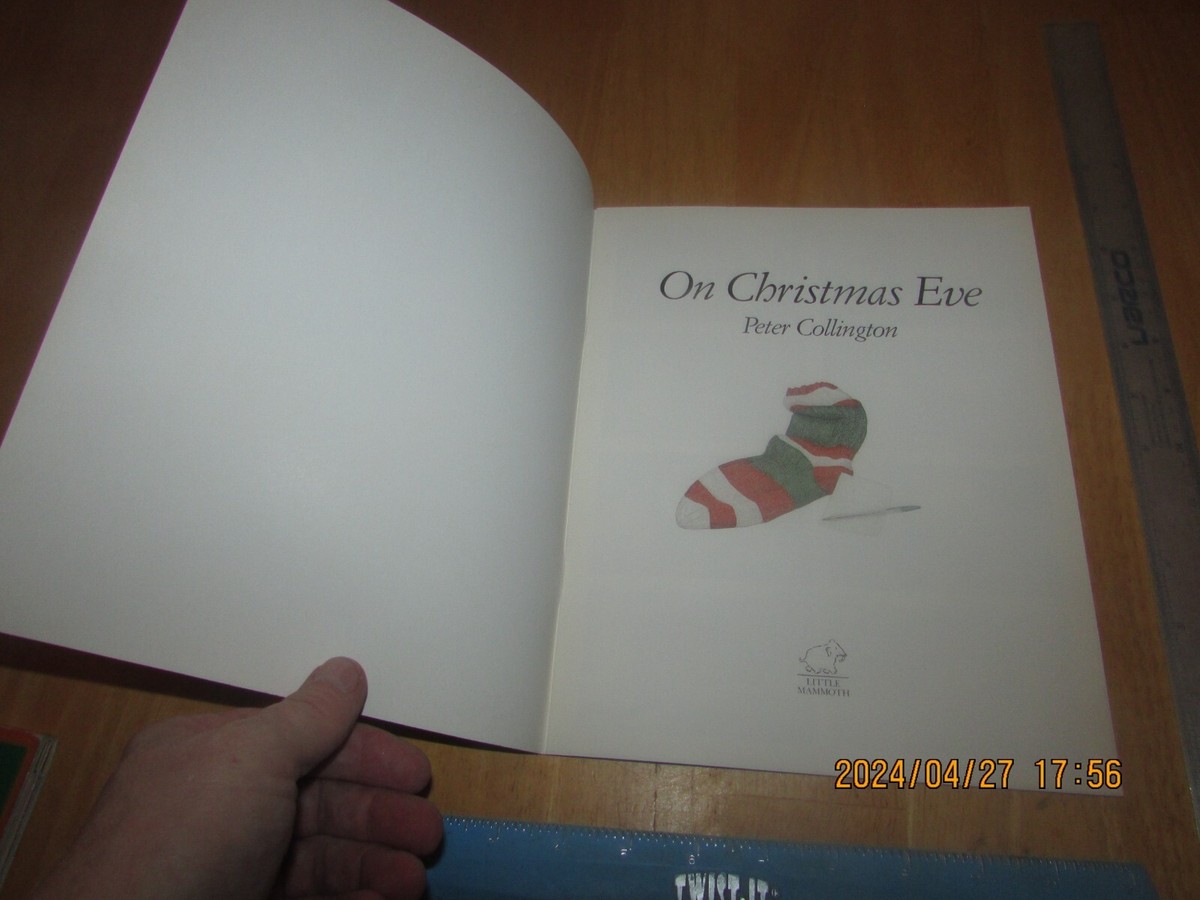 洋書・絵本　ピーター・コリントン　On Christmas Eve Amazon.co.jp: 天使のクリスマス : ピーター コリントン: 本