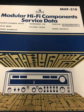 MHF-218  HI-FI SAMS MANUAL ACOUSTIC SOUNDESIGN TRUETONE PHILCO SYLVANIA WAR  NOS
