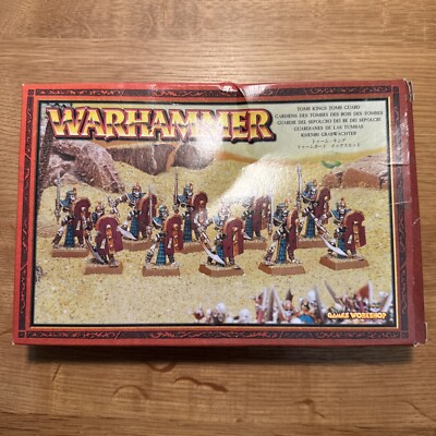 Warhammer Fantasy / Old World - Tomb Kings Khemri - 9x Tomb Guard - Metall OOP