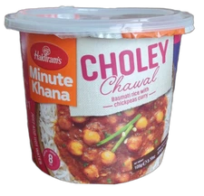 Haldiram's Minute Khana, Choley Chawal Cup 105g