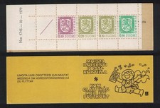 Finland Stamp Booklet Lion on Arms No1745 1979 MNH MI#MH10