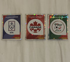 Panini FIFA World Cup 2026 Team Crest/Logo Stickers Lot of 3 KOR/CAN/ALG — photo 1