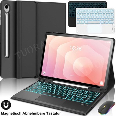 Beleuchtete Tastatur Hülle Für Samsung Galaxy Tab S11/S10 Lite/FE/S9 FE 10.9/S9
