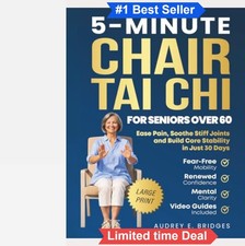 Chair Tai Chi for Seniors Over 60 Easy Pain Relief Stiff Joints Core Balance