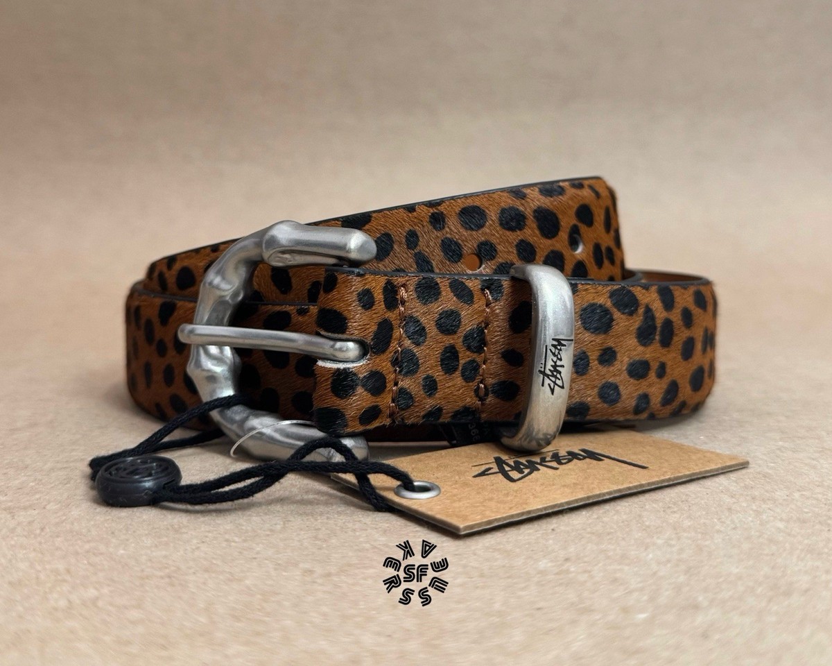 美品 Stussy MIXED ANIMAL PRINT BELT MIXED ANIMAL PRINT BELT | Parallel