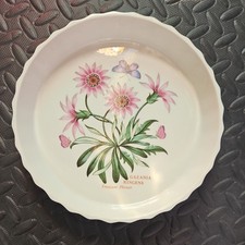Vintage Portmeirion Botanic Garden 'Gazania Rivens' Quiche Dish 8"