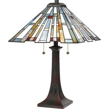 Maybeck - 2 Light Table Lamp Table Lamp Quoizel Lighting TFMK6325VA