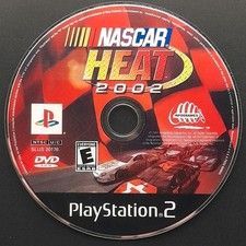 NASCAR Heat 2002 - PlayStation 2 - PS2 - Disc Only - Resurfaced/Tested