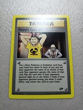 Blaine's Quiz #3 112/132 Gym Challenge Regular on eBay