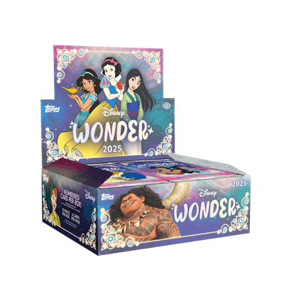 2025 TOPPS DISNEY WONDER HOBBY BOX (120 Cards/1 Numbered Card
