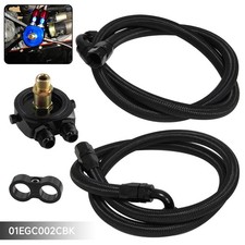 M20x1.5 34-16unf Oil Filter Sandwich Plate Adapter 10an Oil Hoses 1.41.6m