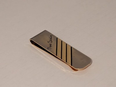 Pierre Cardin Money Clip - Silver/Gold color