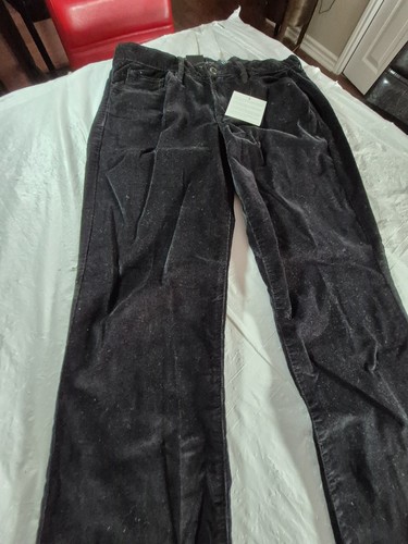 Neu Calvin Klein Jeans Power Stretch Cord Straight Leg Slim Schwarz 10x30 - Bild 2 von 16