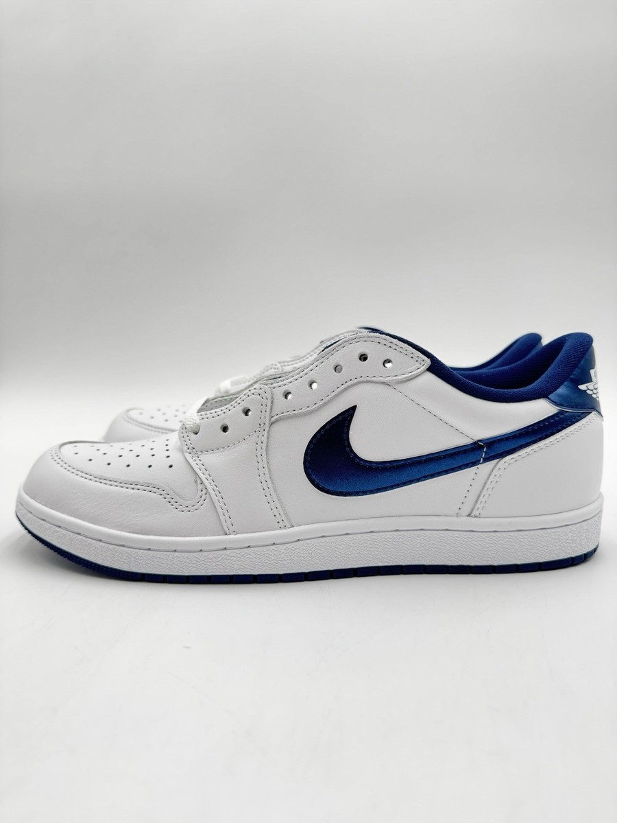 靴 Nike Air Jordan 1 Low 85  Blue 33cm CLEAN! Air Jordan 1 Low '85 'Metallic Blue' In Depth Review