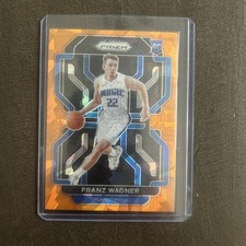 2021-22 Panini Prizm Orange Cracked Ice Franz Wagner Rookie #310
