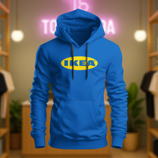 IKEA Store Logo HOODIE Funny Made In USA S-3XL