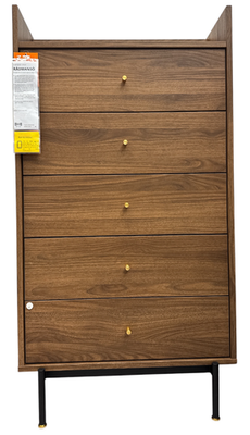 Brand New IKEA RADMANSO 5-Drawer Chest Dresser Brown Walnut Effect  605.938.38 | eBay