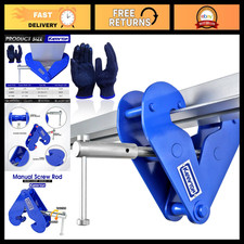 Heavy-Duty Beam Clamp 4400LB/2Ton Capacity, 3-9 Inch Flange Width, Industrial To
