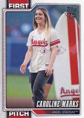 CAROLINE MARKS TOPPS FIRST PITCH ANGELS #FP-3 2026 26 S1