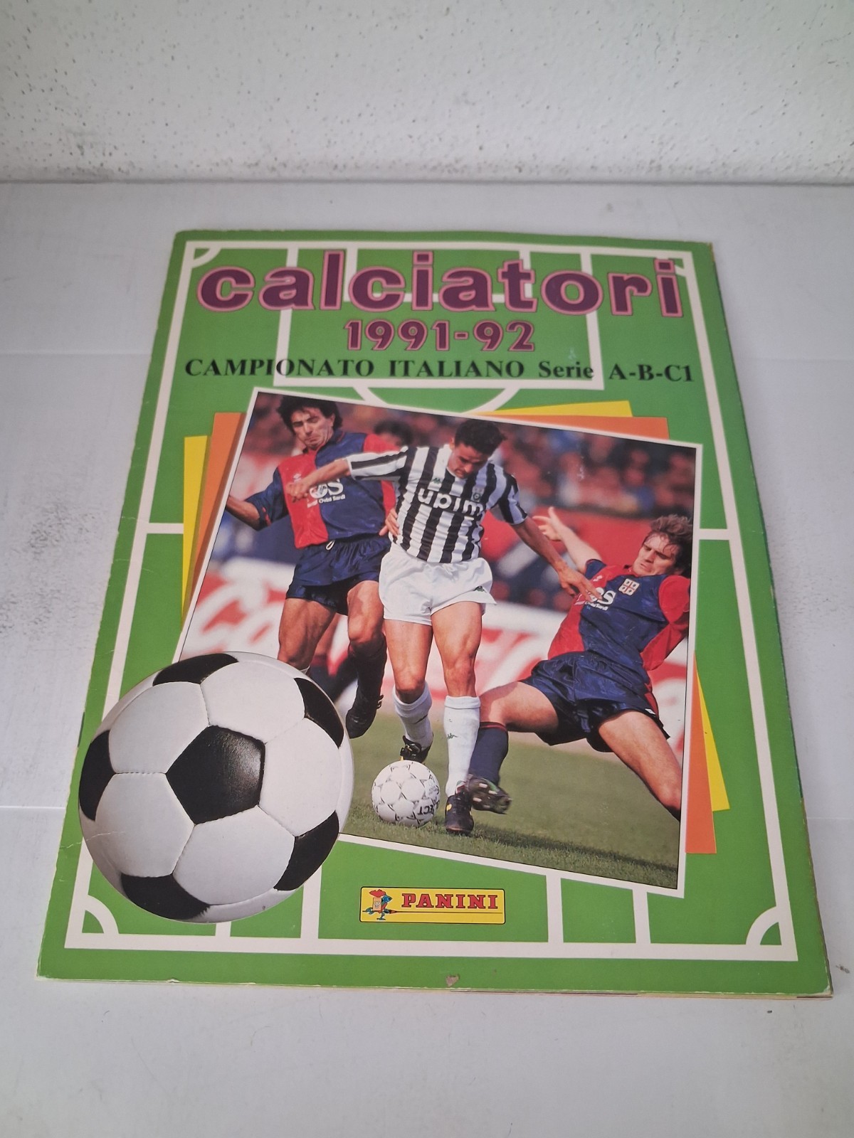 Panini Album figurine Calciatori 1991-92 Serie A-B-C1 completo