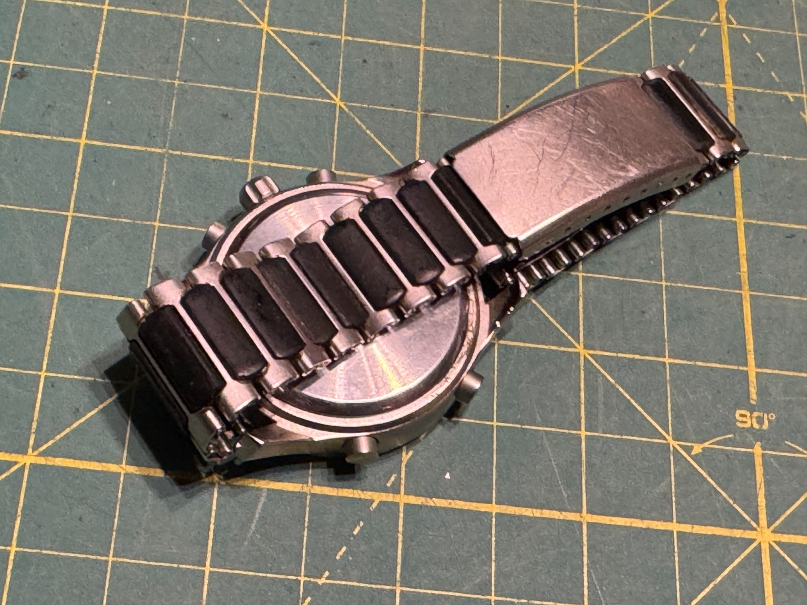 Vintage Timex Indiglo Multi Function Watch Heavy … - image 7