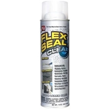 Flex Seal 14 oz Clear Stop Leaks Instantly Transparent Waterproof Rubber Spray O