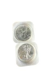 2 Rolls of 20 Silver 2015 American Eagle 1 oz. Fine .999 US 40 coins in total
