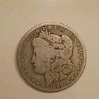 1889 Morgan Silver Dollar $1 Coin 0.9 Fineness Circulated US Silver