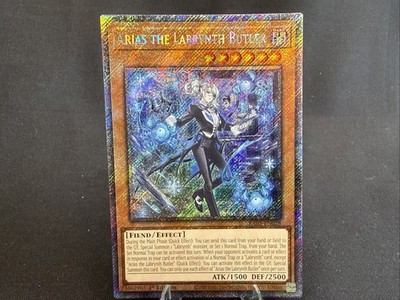 Arias the Labrynth Butler (Platinum Secret Rare) RA05-EN028 Rarity Collection 5
