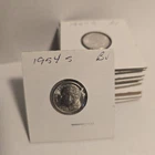 1954 S Roosevelt Dime BU, LUSTER! 90% Silver US Coin