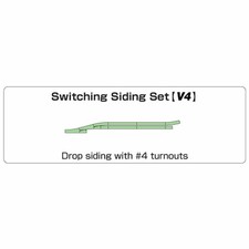 Kato USA Inc. N V4 Switching Siding Set KAT20863 N Track
