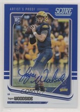 2018 Score Rookies Artist's Proof Signatures 34/35 Logan Woodside #354 Auto b9e