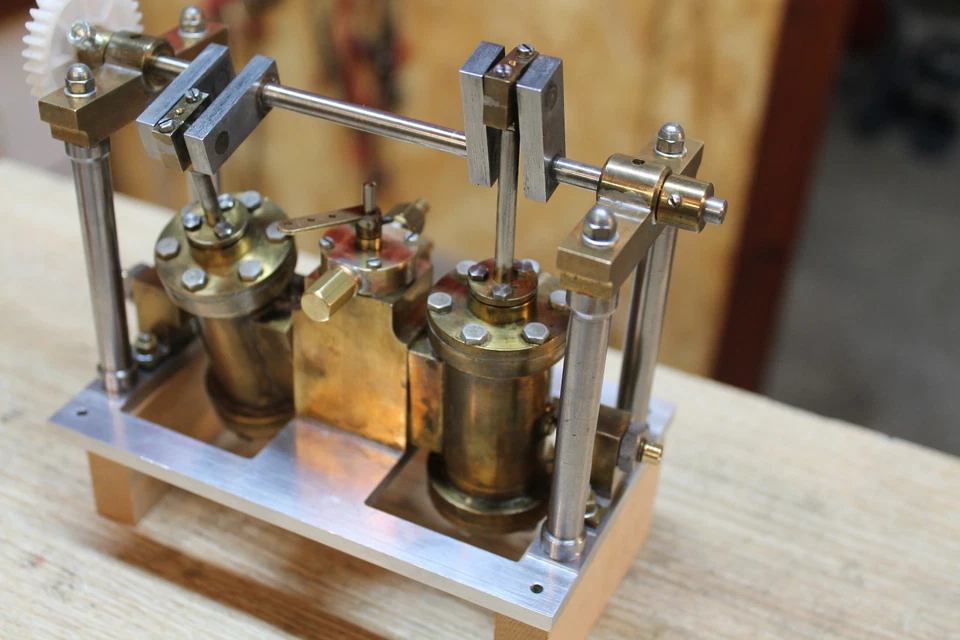 moteur a vapeur steam engine paddle steamer - Photo 3/4