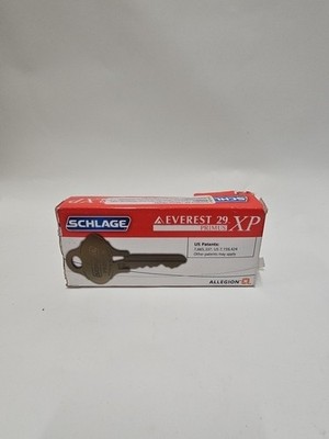 Box of 50 Schlage Everest Primus XP Key Blanks 35-004-XP-EV 468 C125 Locksmith