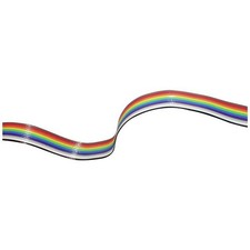econ connect 28AWG26F Flat Cable Step: 1.27mm Multicolor 30.5m