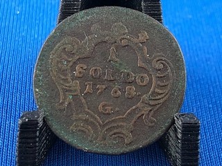 ITALY ITALY STATES GORIZIA 1 SOLDO 1768 G MARIA TERESA (A4/125)