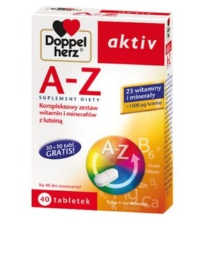 DOPPELHERZ AKTIV AZ RETARD 40 tablets