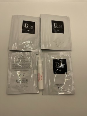 3x Dior Homme Sport Eau de Toilette, After Shave Balm, Shaving Creme Sample Sets