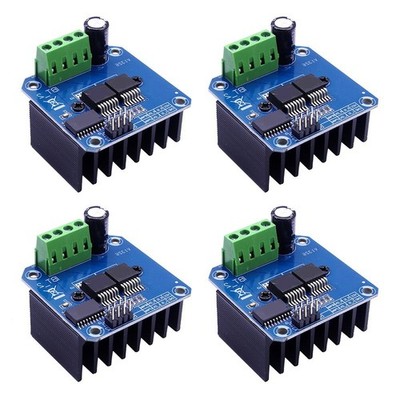 4 x BTS7960 43A Motortreibermodule für reversible Gleichstrommotoranwendungen