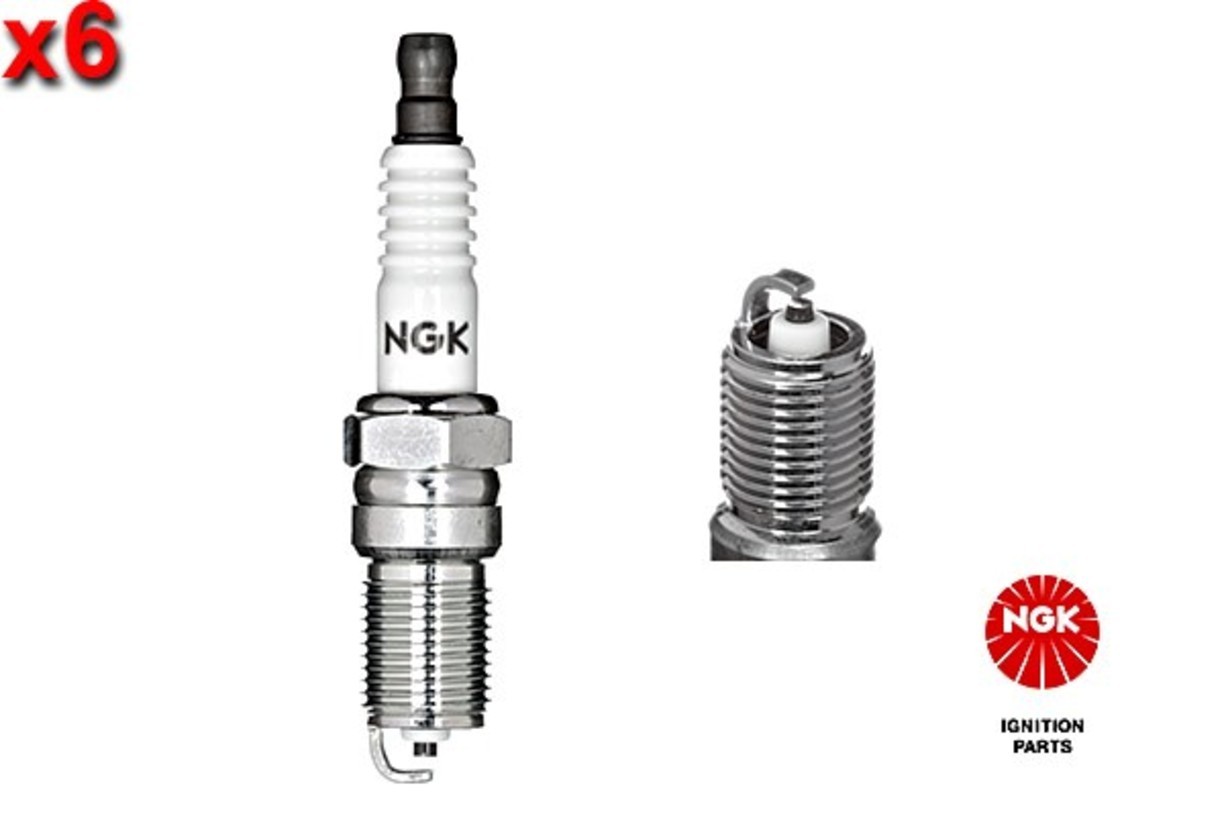 NGK 6x Spark Plug For MERCEDES RENAULT Espace II ROVER 2000-3500 77-97 04886210