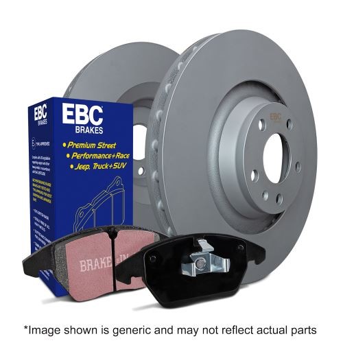 EBC PDKF2171 HIGH PERFORMANCE BRAKE KIT Front