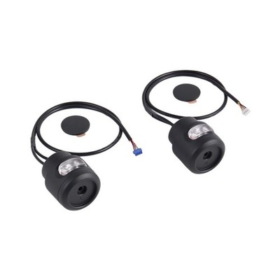For Ninebot E3 E3Pro Scooter Front Turn Signal Light ABS Black 45 Grams