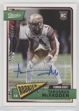 2018 Classics Rookies Significant Signatures 77/99 Tarvarus McFadden Auto 0c2