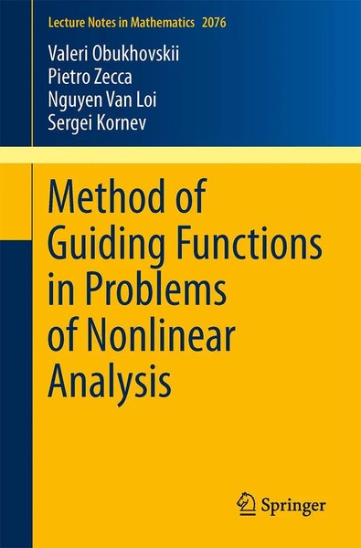 Valeri Obukhovskii (U. A.) | Method Of Guiding Functions In Problems Of...-image