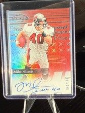 2024 Contenders Mike Alstott Auto /100 Tampa Bay Buccaneers Legend