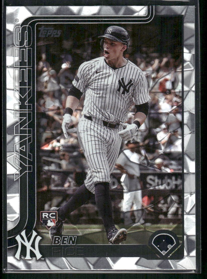 2025 Topps #337 Ben Rice Diamante Foil