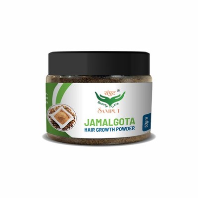 Samput Jamalgota Hair Growth Powder 50G - 100% Natural Ayurvedic Solution