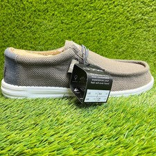 Hey Dude Wally Paisley Mens Size 13 Chocolate White Casual Walking Slip-On Shoes