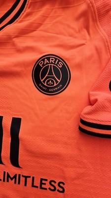 2019/20 PSG Paris Jordan Authentic Away #10 NEYMAR JR Match