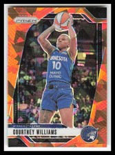 2024 Panini Prizm WNBA #79 Courtney Williams Ice Orange Prizm
